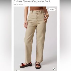 Dickies Canvas Carpenter Pants